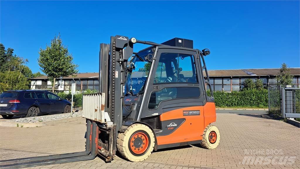 Linde E50HL Elektrostapler