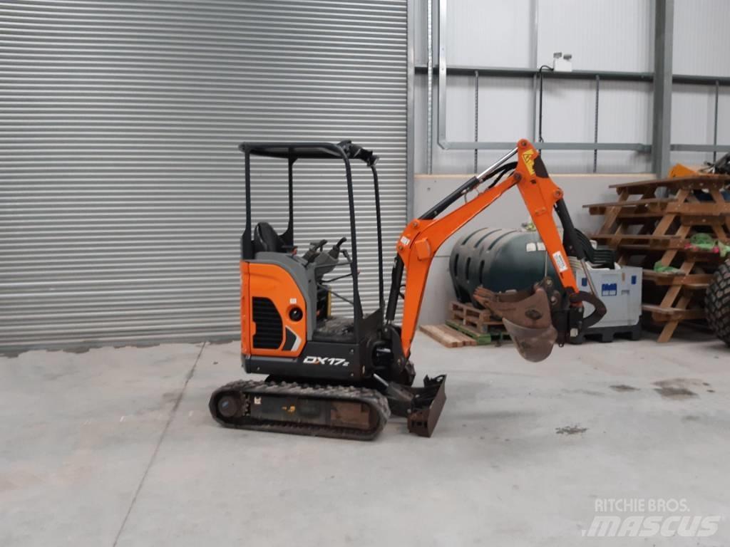 Doosan DX17Z Minibagger < 7t