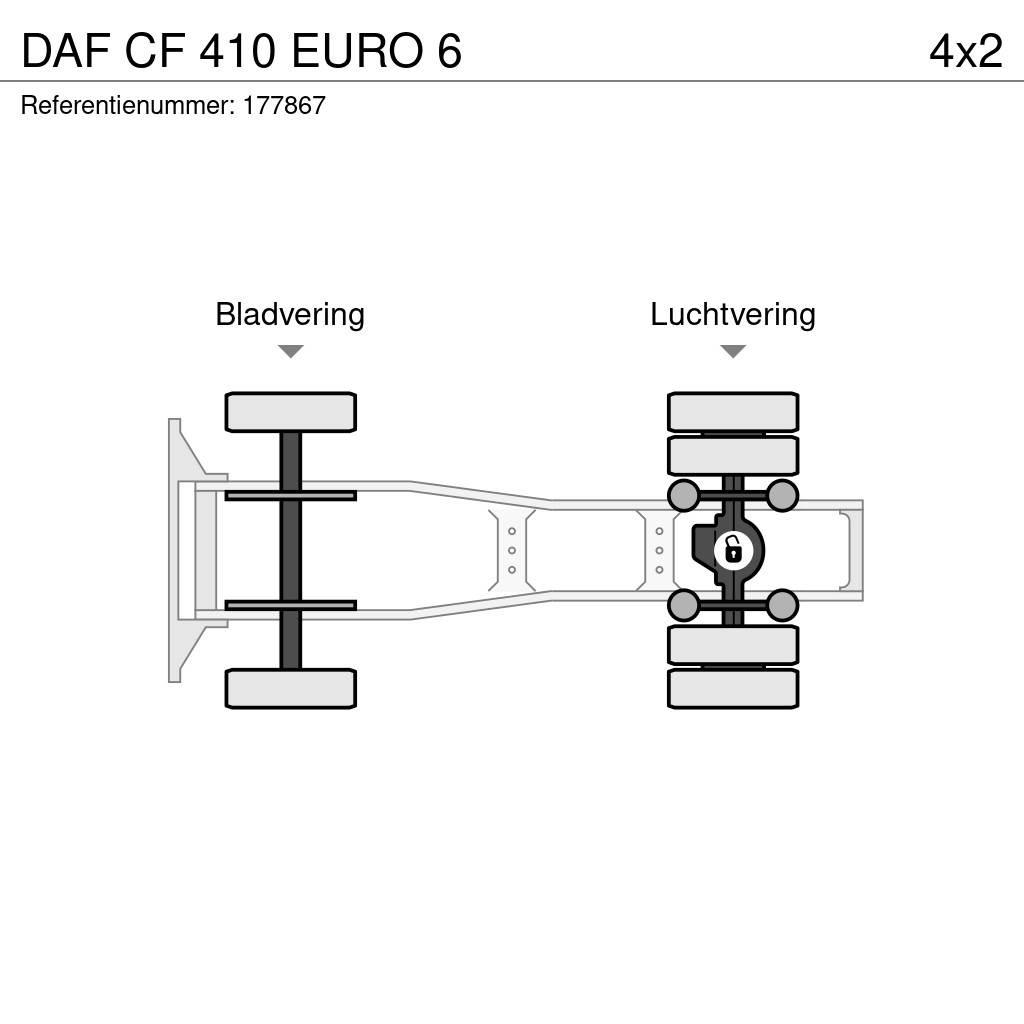 DAF CF 410 EURO 6 Sattelzugmaschinen