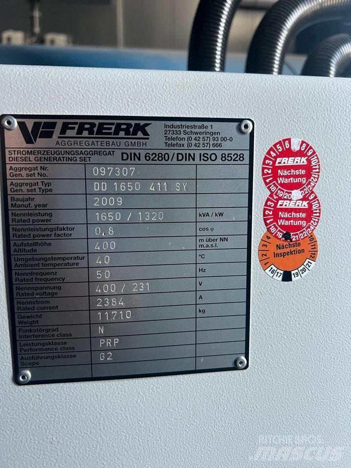MTU 1650 KVA Diesel Generatoren