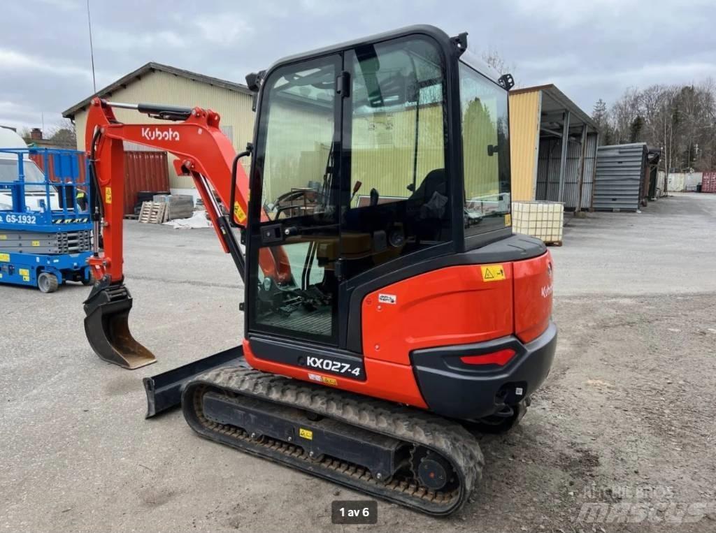 Kubota KX 027 Minibagger < 7t