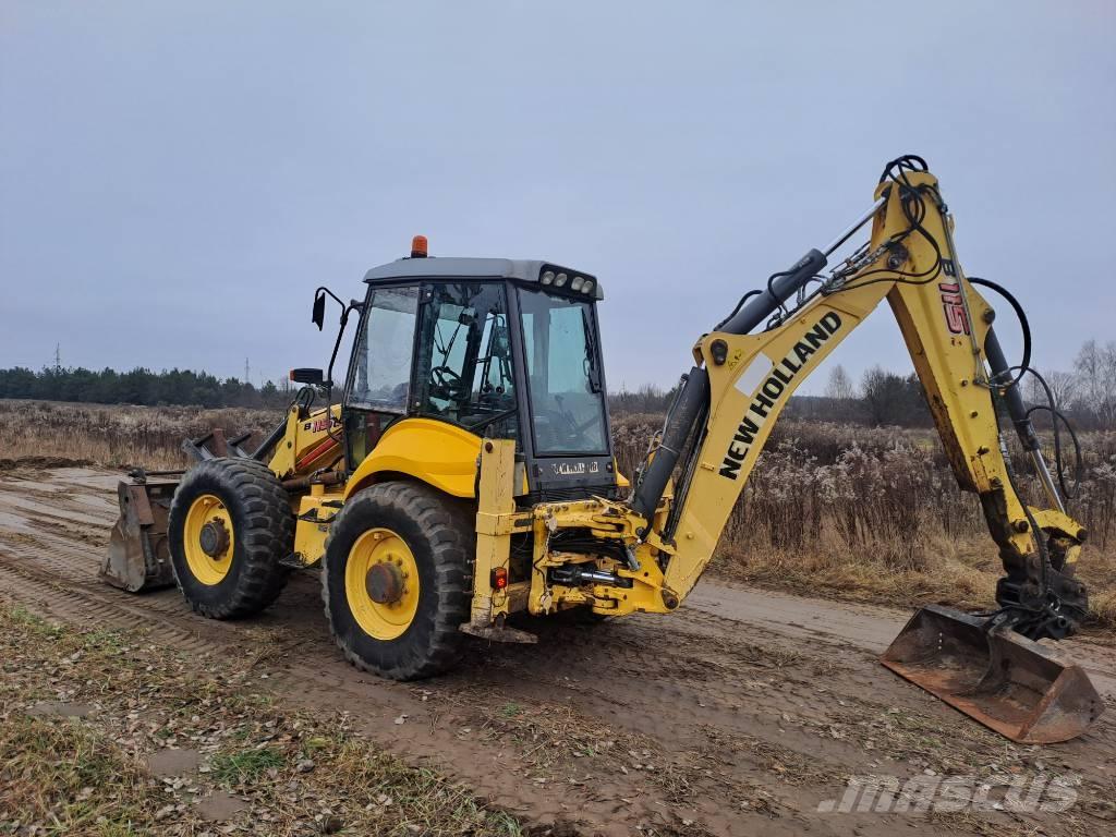 New Holland B 115 C Baggerlader
