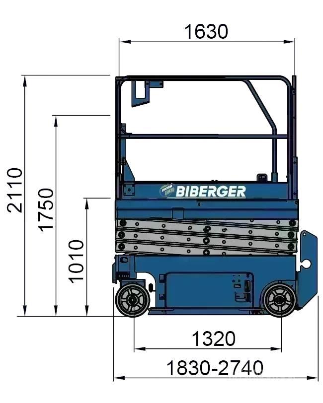 Genie GS 1932 Scheren-Arbeitsbühnen