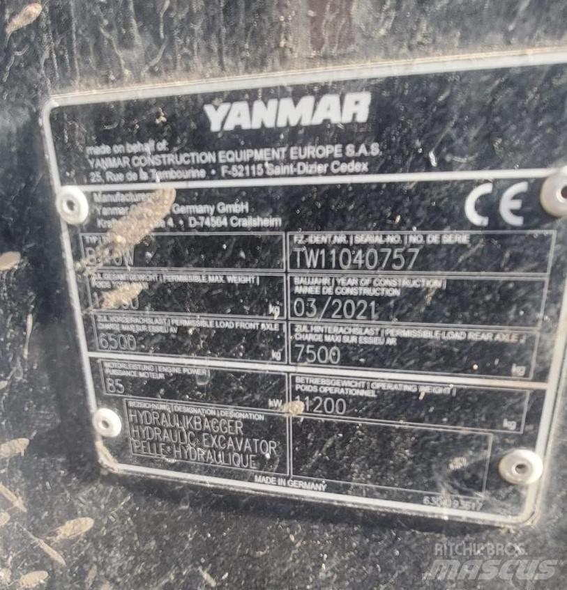 Yanmar B 110 W Mobilbagger