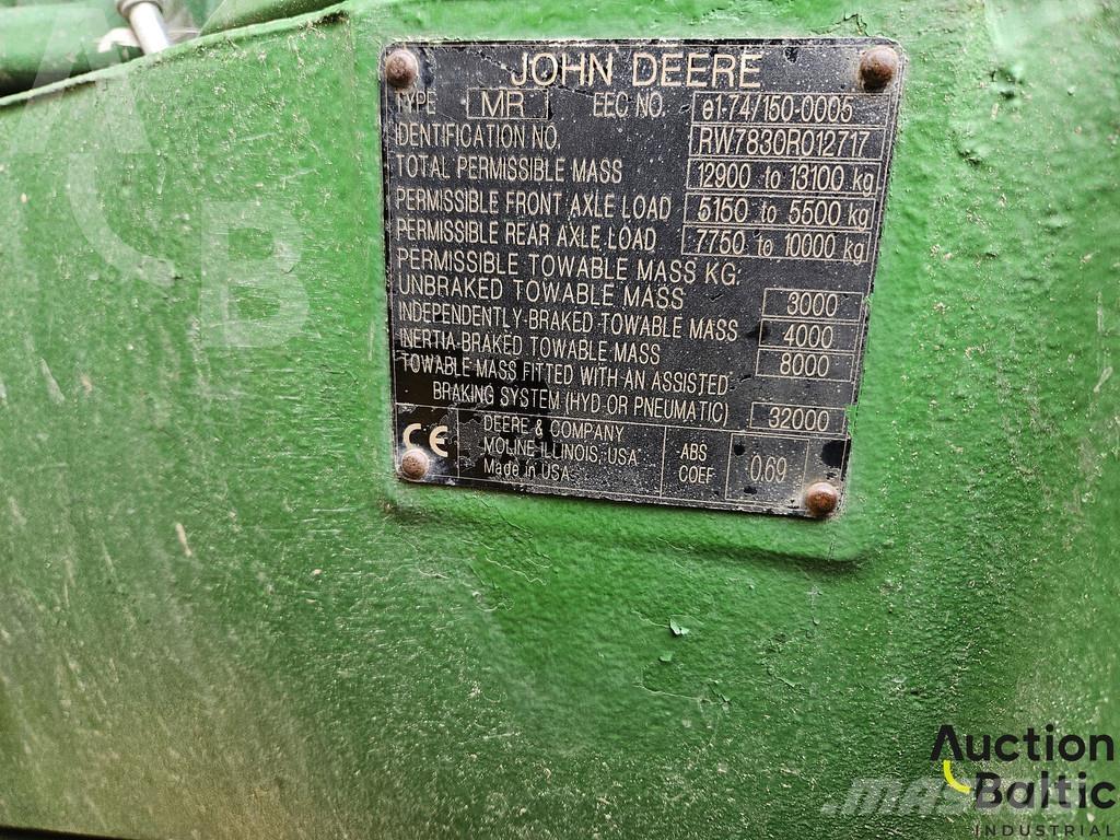John Deere 7830 Traktoren
