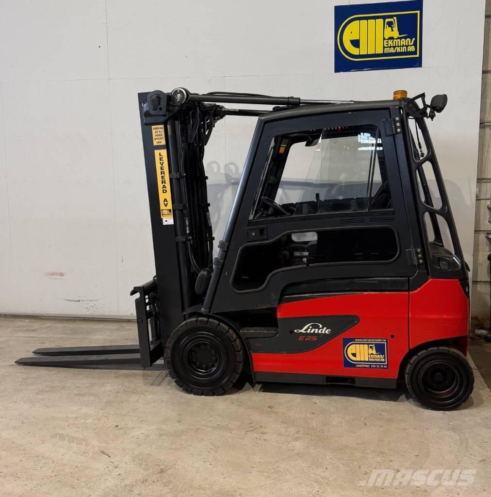 Linde truck E25 Elektrostapler