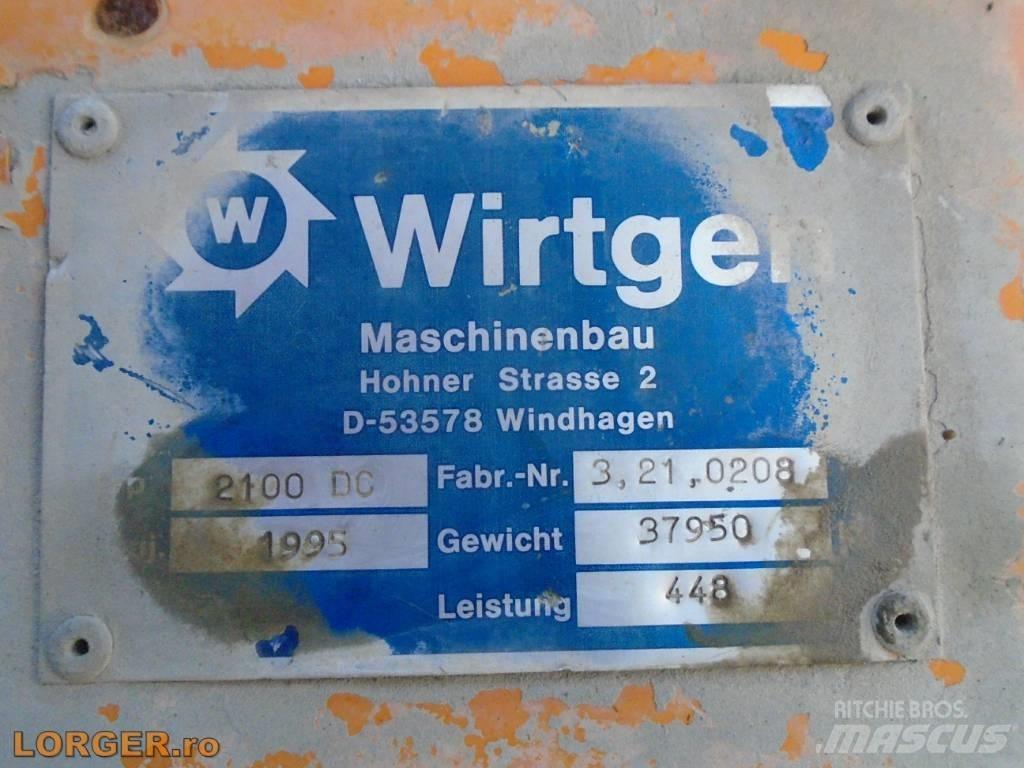 Wirtgen 2100DC Asphaltfräsen