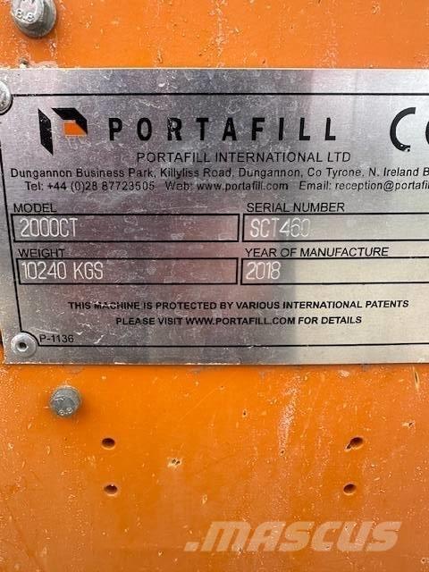Portafill 2000CT Mobile Siebanlagen