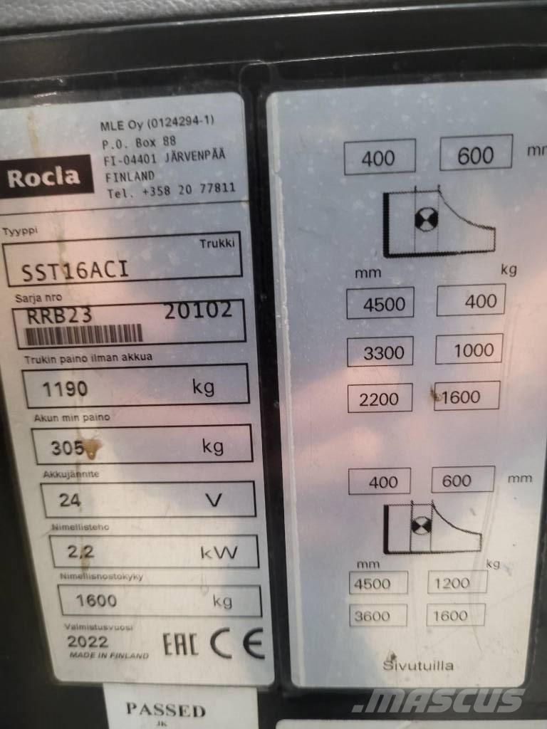 Rocla SST 16 ACI Selbstfahrstapler