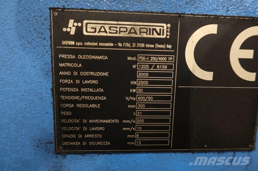  Gasparini PSG 250 Sonstige Baumaschinen
