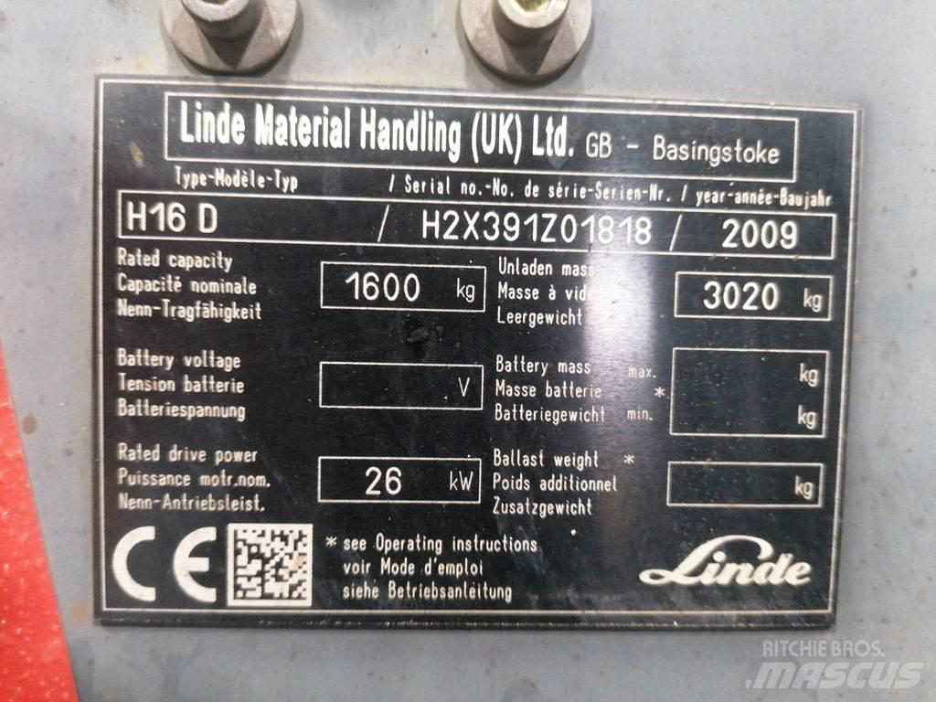 Linde H16D Dieselstapler