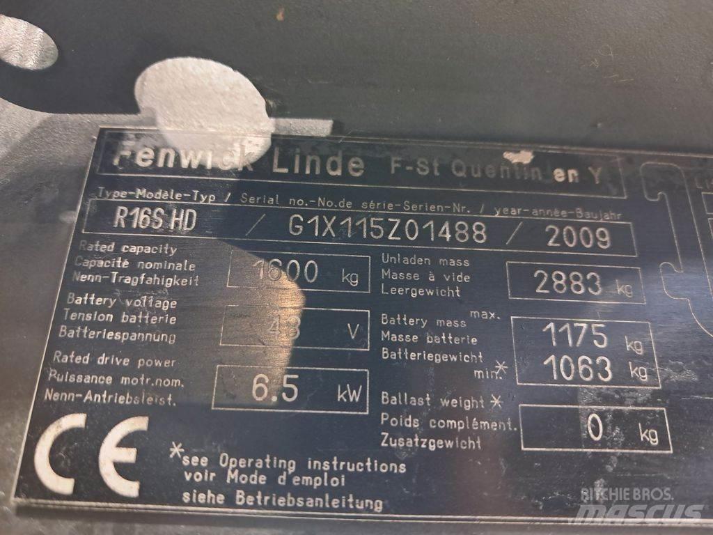 Linde R16 S HD Schubmaststapler