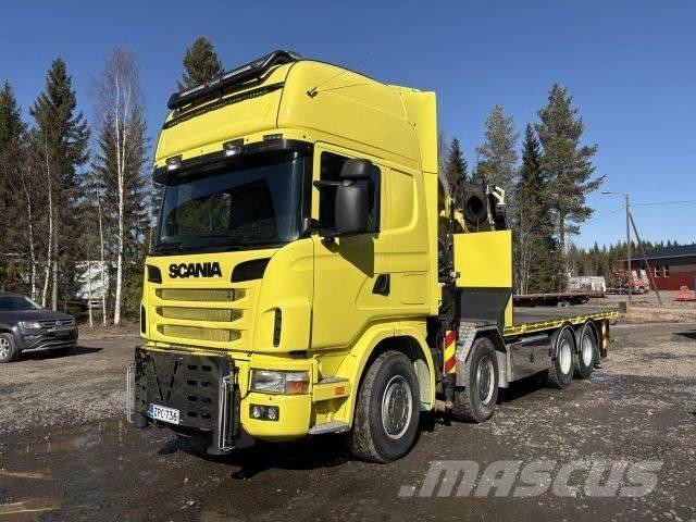 Scania R164G 8*4 Kranwagen