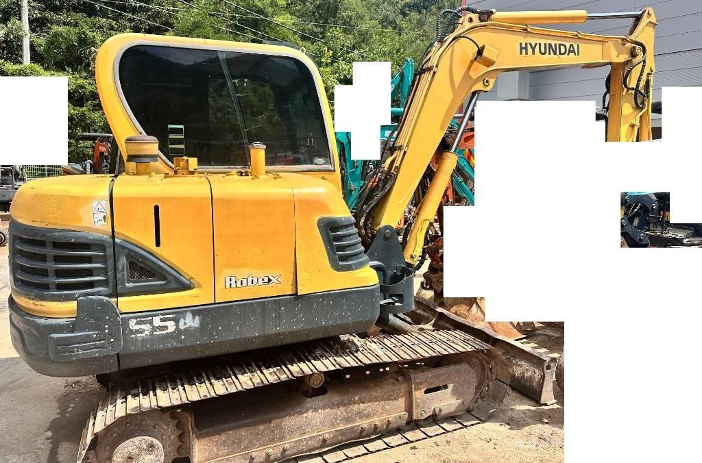 Hyundai Robex 55 Minibagger < 7t
