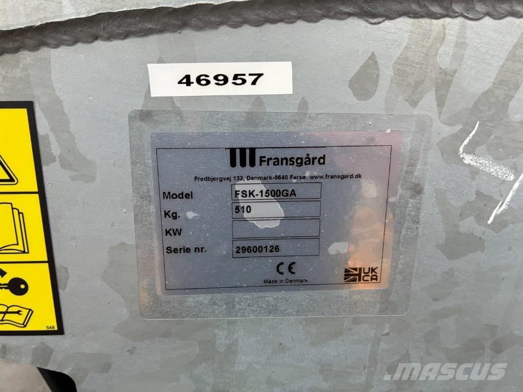 Fransgård FSK-1500 Sand- und Salzstreuer