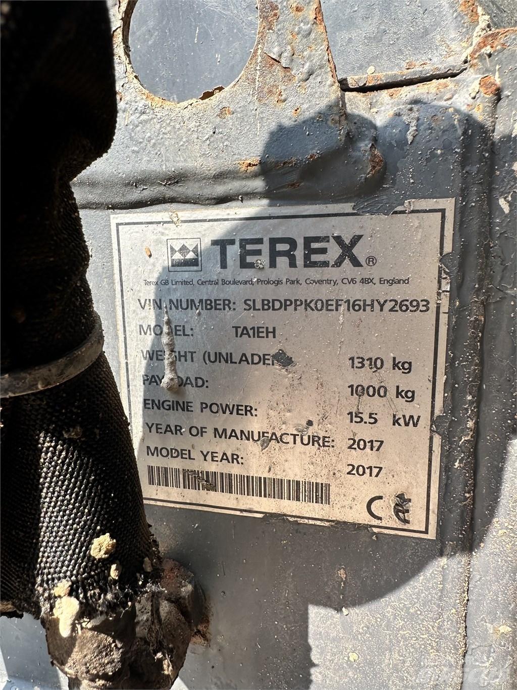 Terex TA 1 EH Minidumper