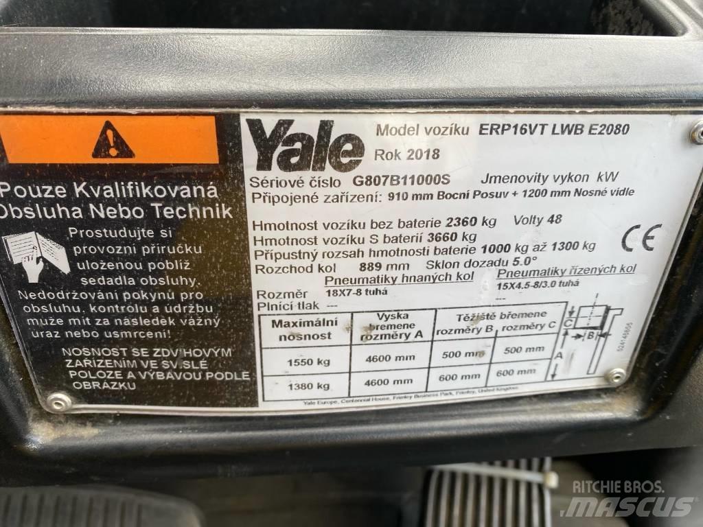 Yale ERP16VTLWB Elektrostapler