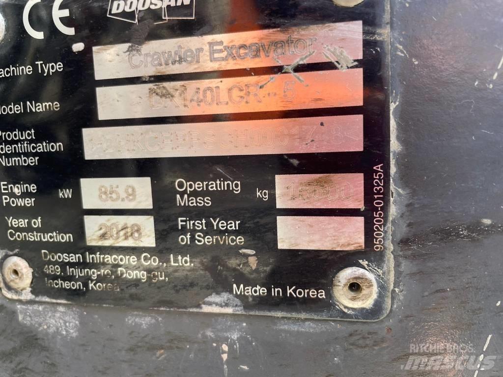 Doosan DX 140 LCR Raupenbagger