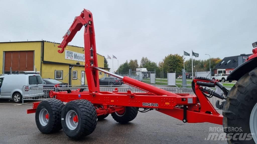 Bigab B12 Växlarvagn Anhänger mit Hakenlift