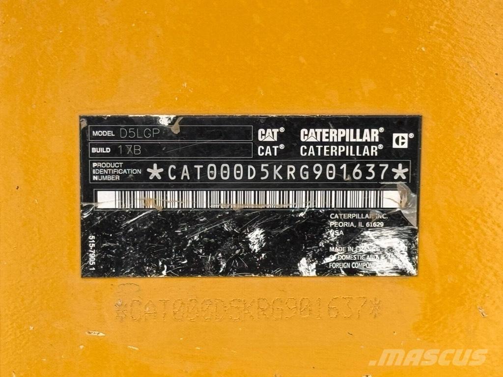 CAT D 5 LGP Bulldozer