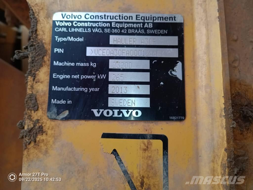 Volvo A 30 F Dumper - Knickgelenk