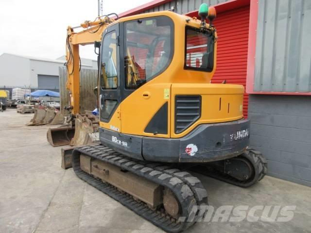 Hyundai R 80 CR-9A Midibagger  7t - 12t
