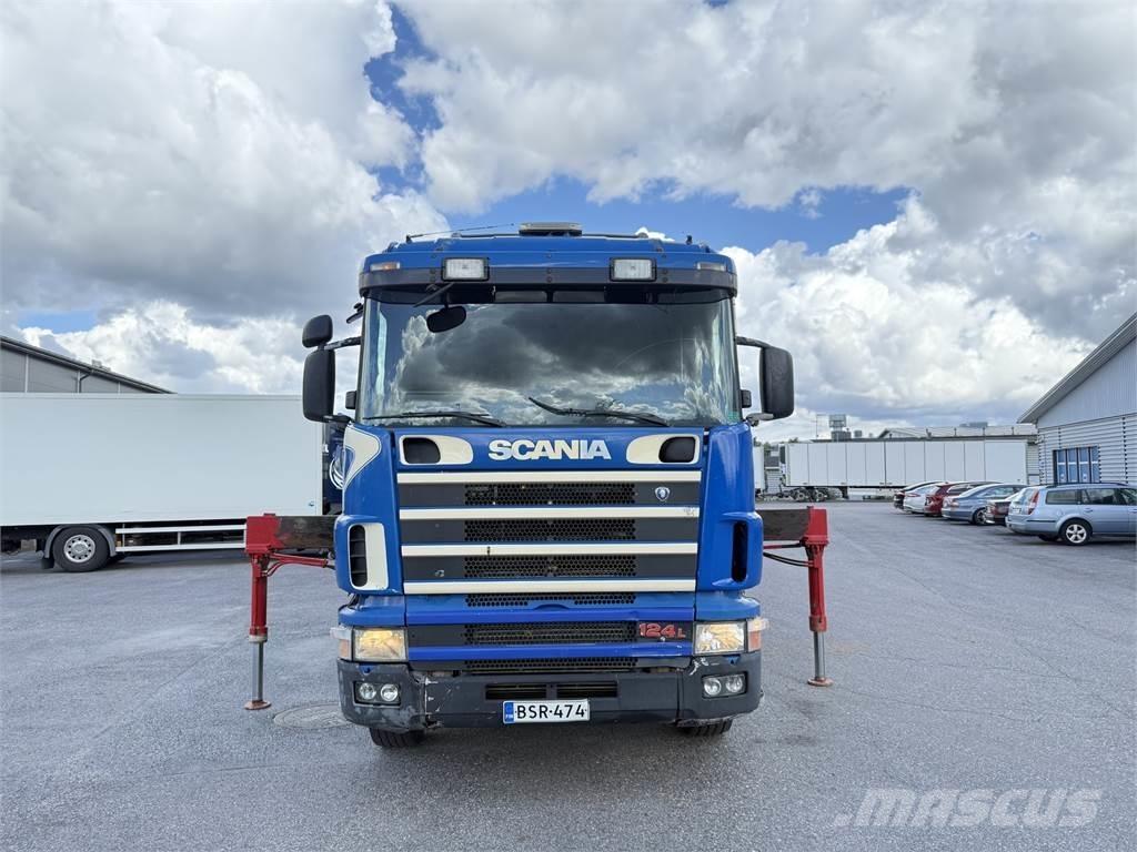 Scania R124 6X2 Kranwagen