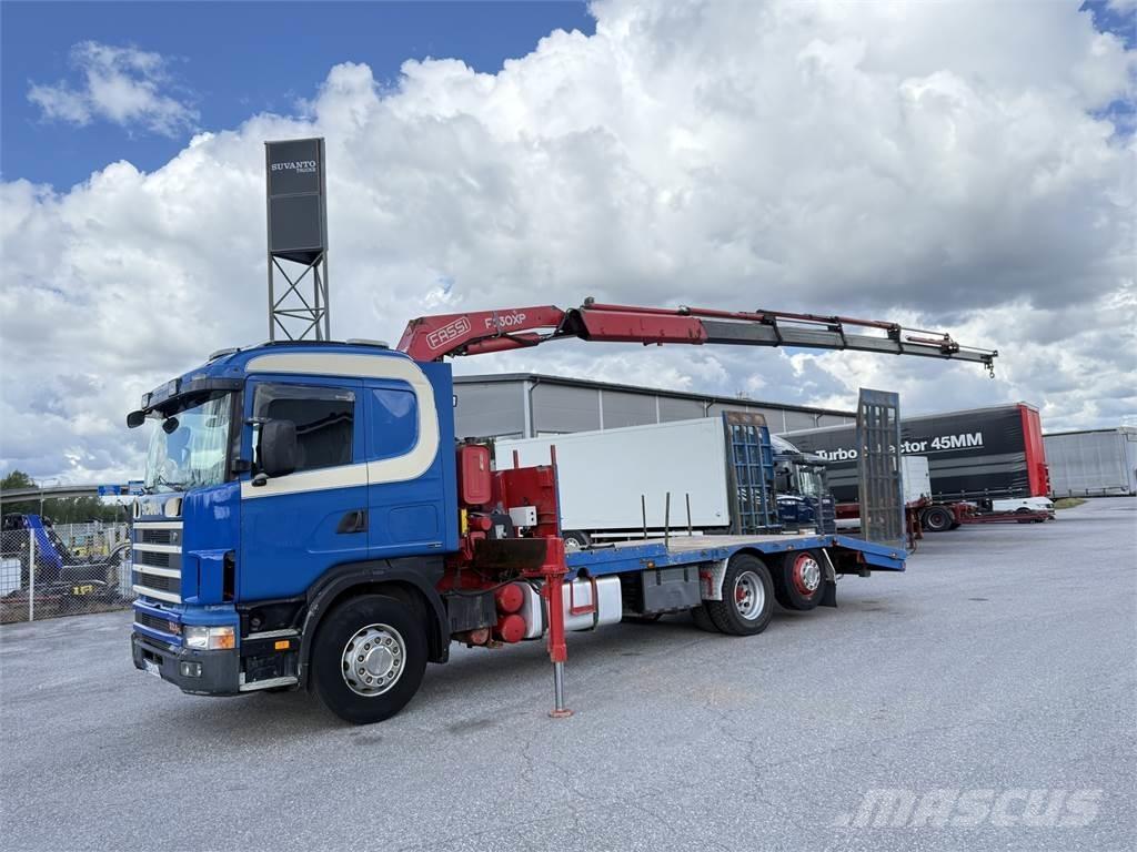 Scania R124 6X2 Kranwagen