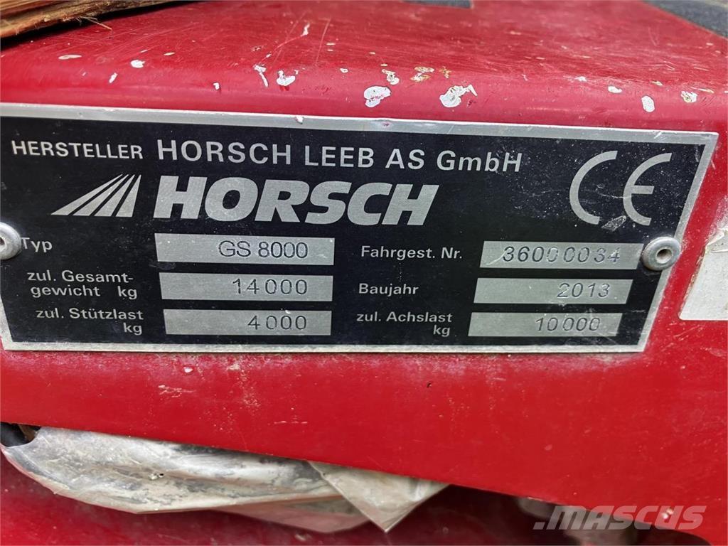 Horsch GS 8000 Anhängespritzen
