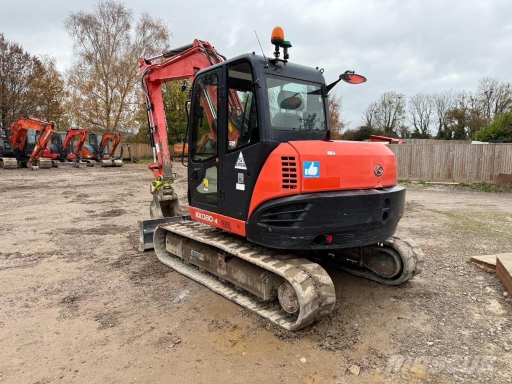 Kubota KX 080-4 Midibagger  7t - 12t