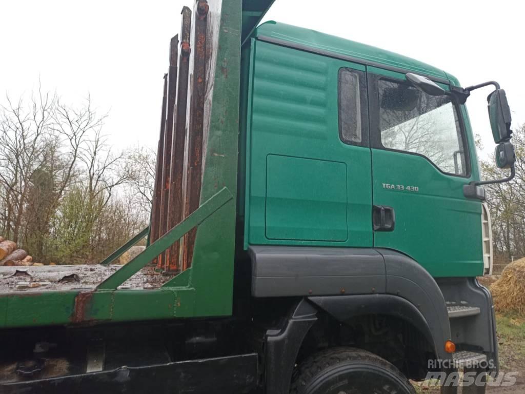 MAN 33.430 Holztransporter
