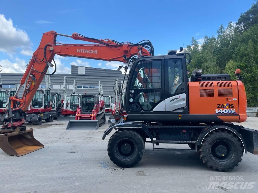 Hitachi ZX 140 W-6 Mobilbagger