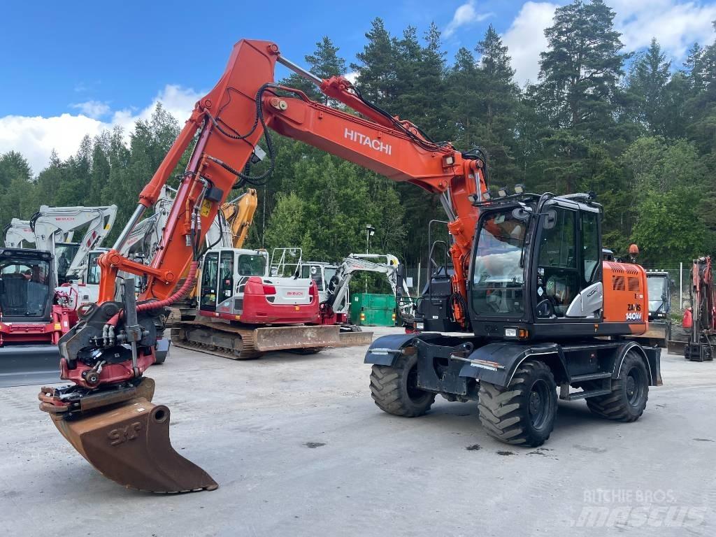 Hitachi ZX 140 W-6 Mobilbagger