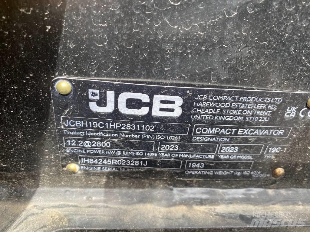 JCB 19 C-1 Minibagger < 7t