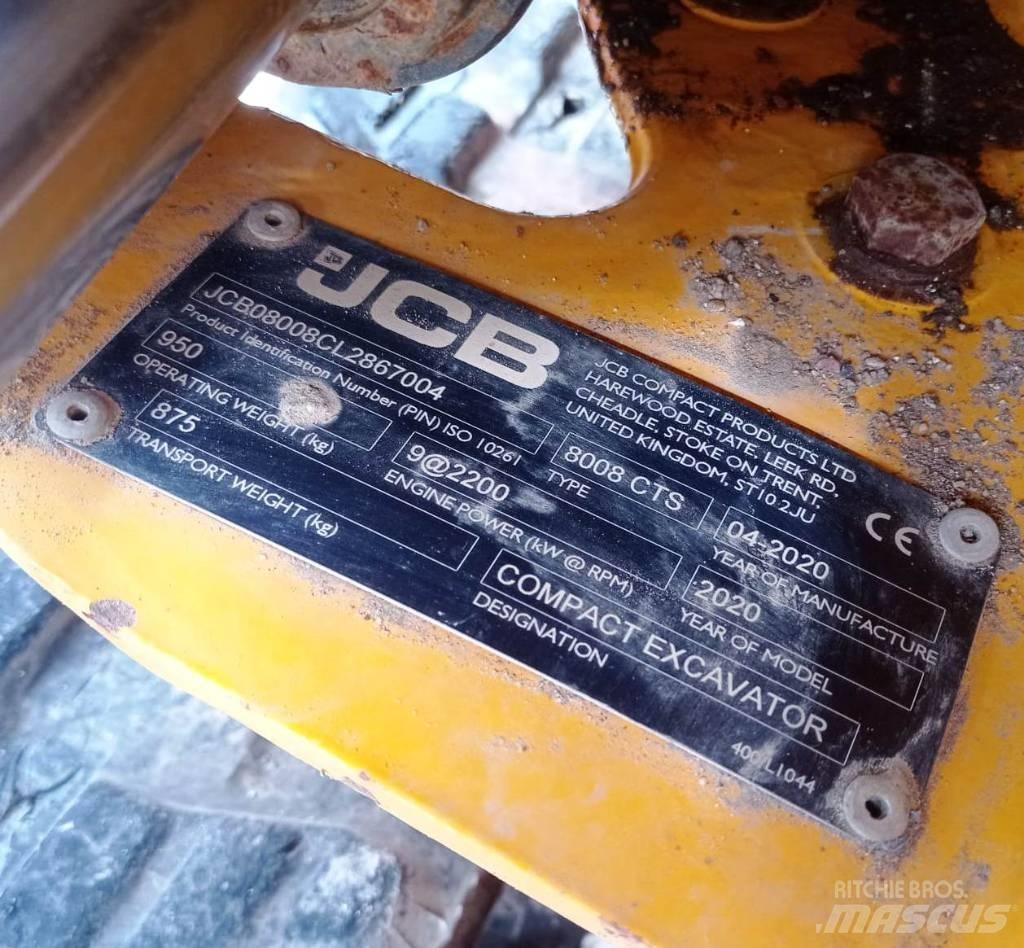 JCB 8008 CTS Minibagger < 7t