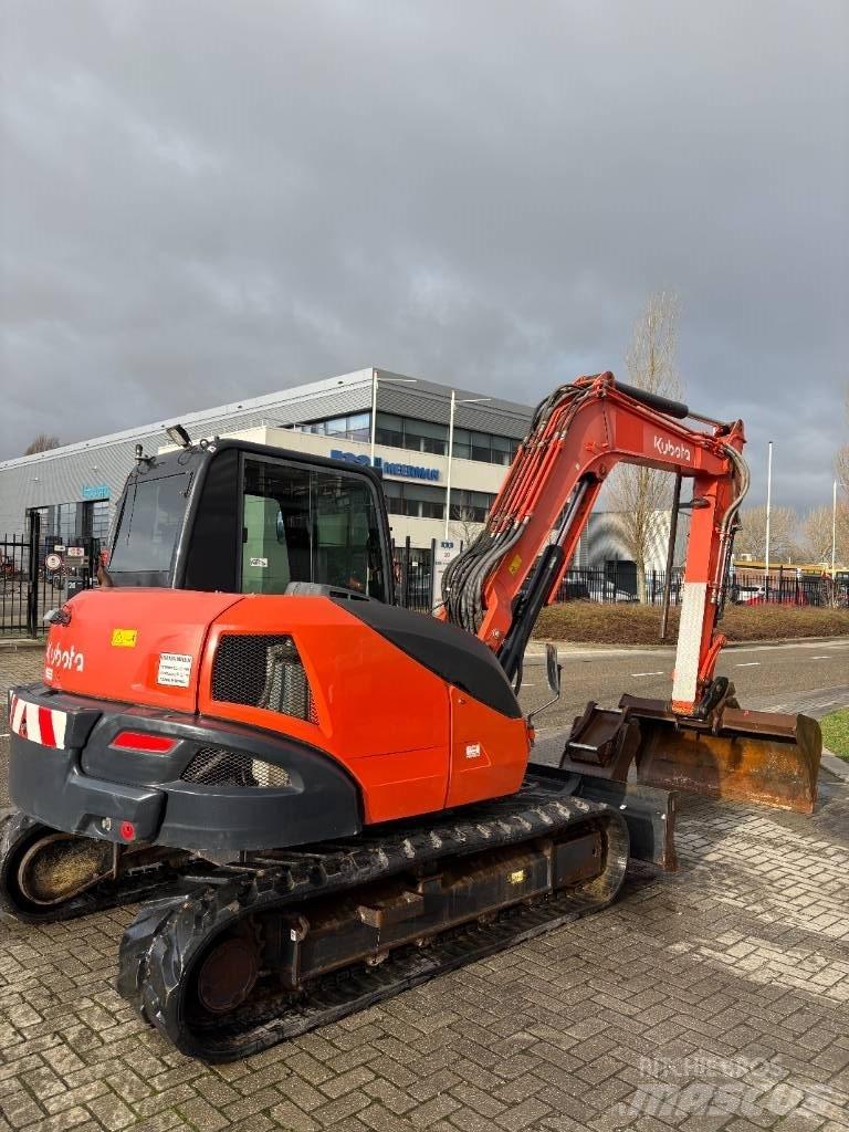 Kubota KX080-4a Midibagger  7t - 12t