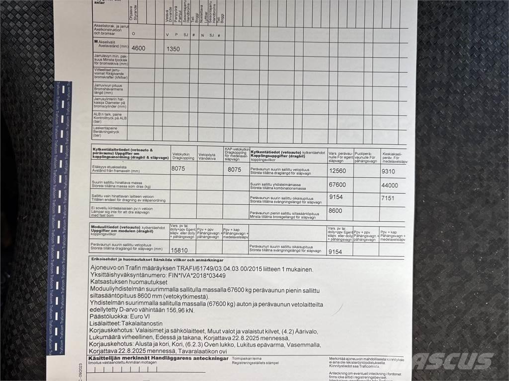 Renault T460 6x2 Kofferaufbau