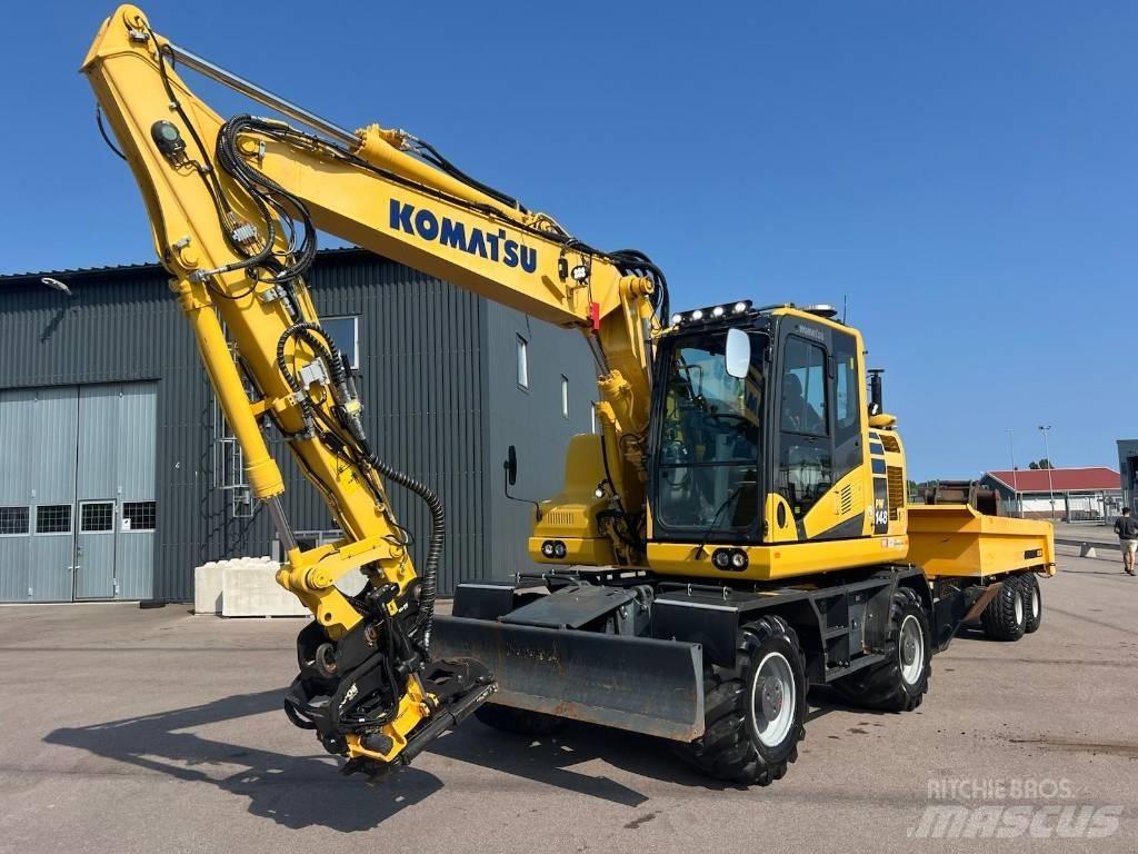 Komatsu PW148-11 Mobilbagger