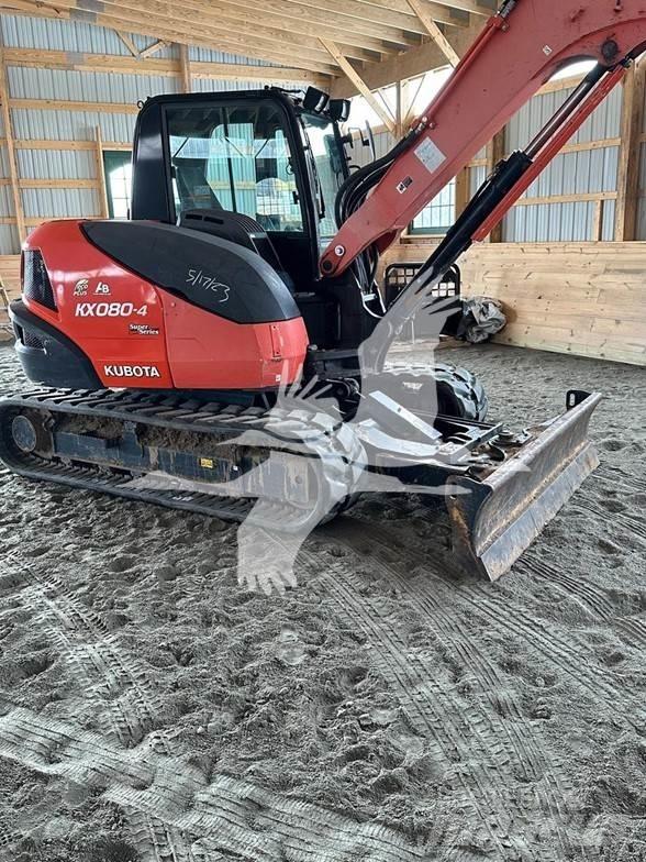 Kubota KX080-4 Raupenbagger