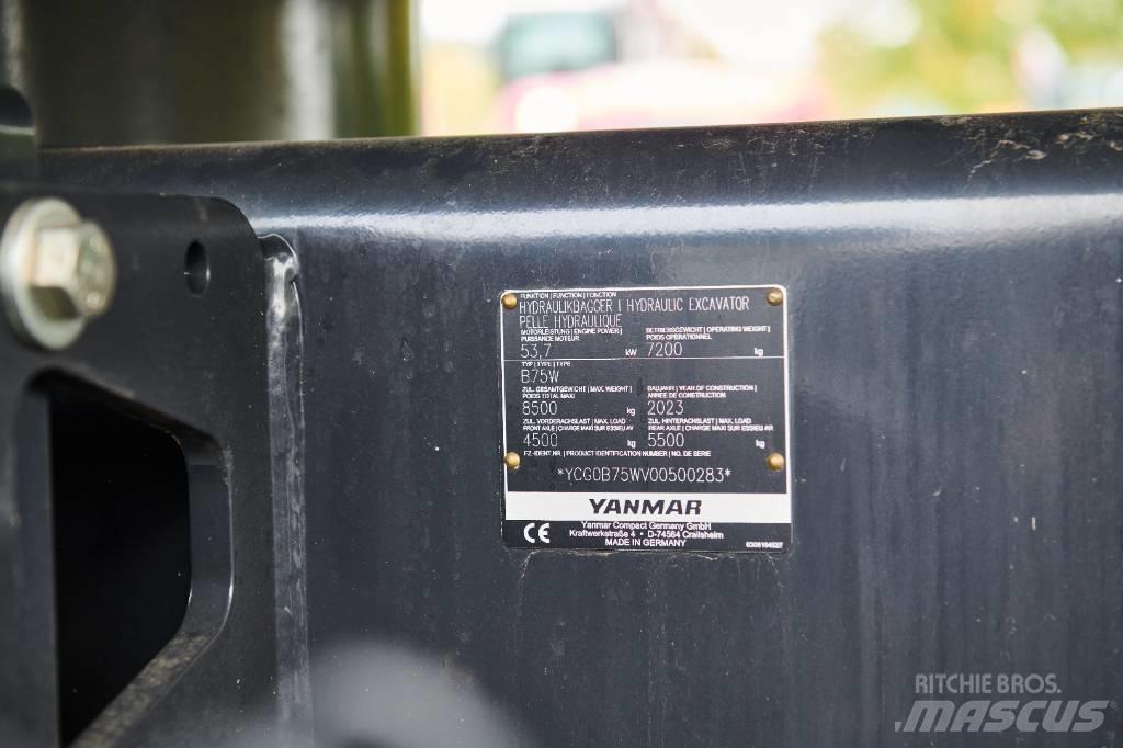 Yanmar B 75 W Mobilbagger