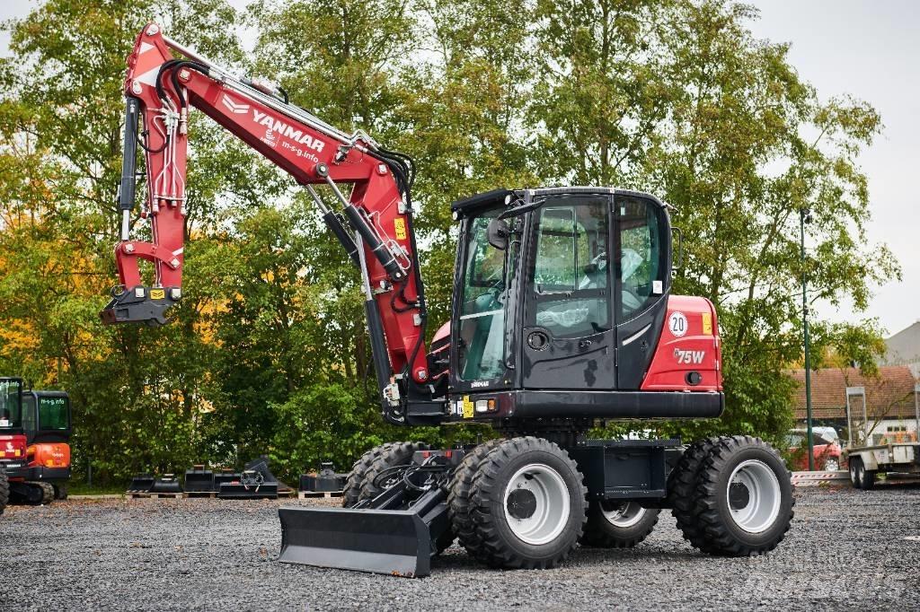 Yanmar B 75 W Mobilbagger