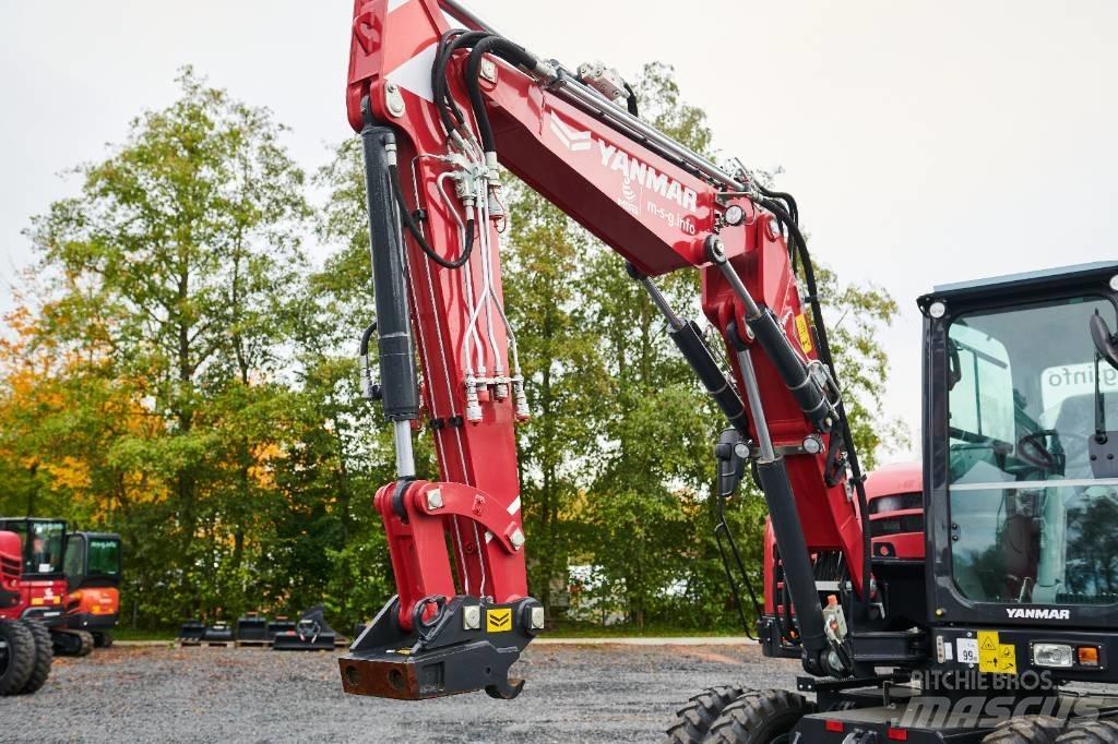 Yanmar B 75 W Mobilbagger