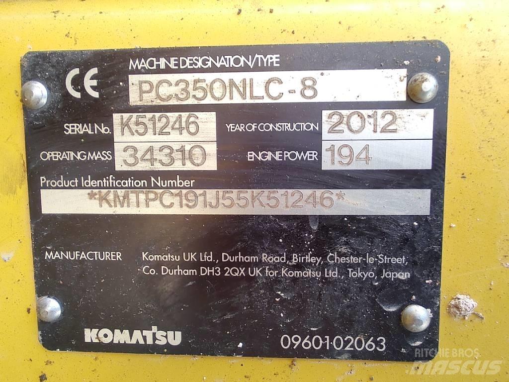 Komatsu PC 350 NLC-8 Raupenbagger