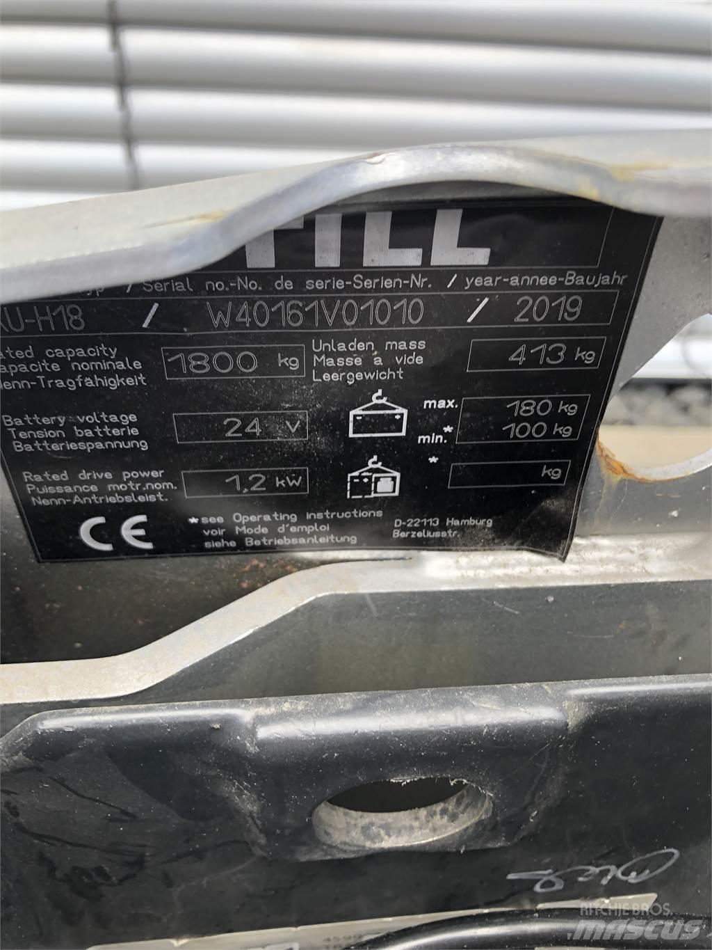 Still EXU-H18 Niedergabelstapler