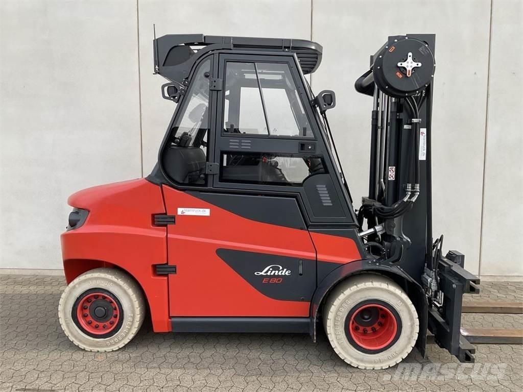 Linde E80-01/900 Elektrostapler