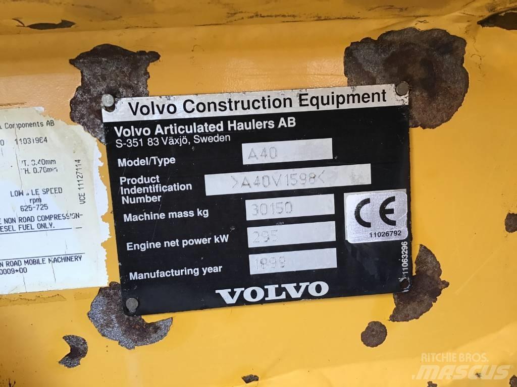 Volvo A 40C Dumper - Knickgelenk