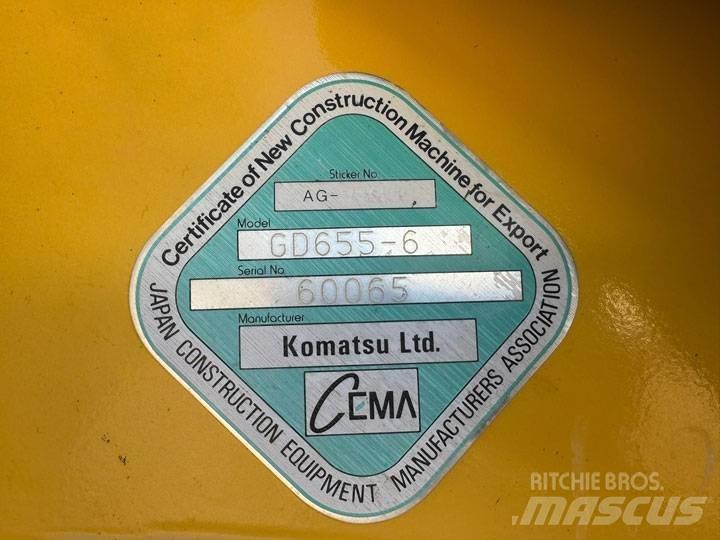 Komatsu GD 655-6 Grader