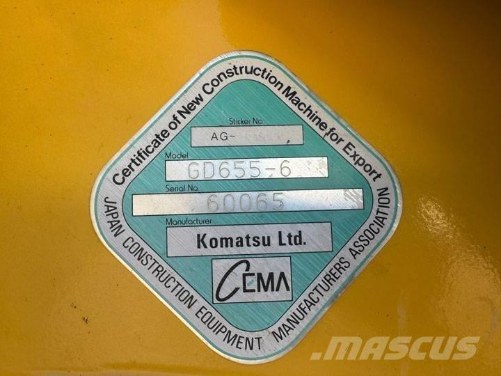 Komatsu GD 655-6 Grader