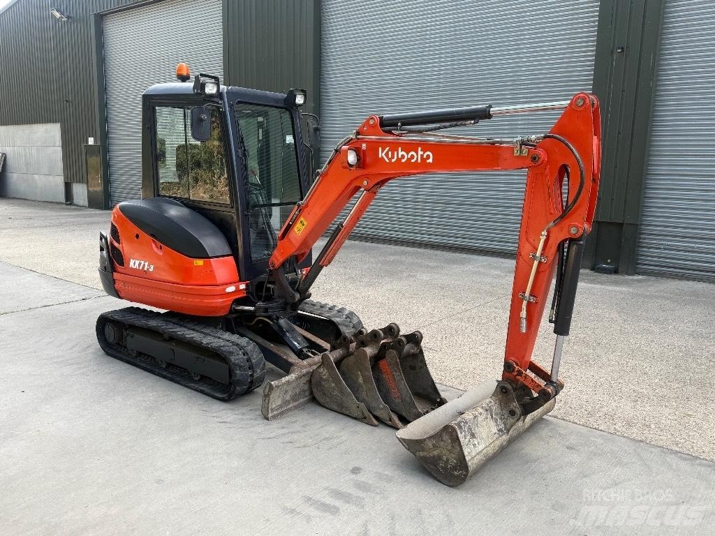 Kubota KX 71 Minibagger < 7t