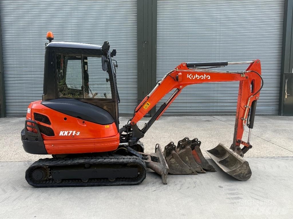 Kubota KX 71 Minibagger < 7t